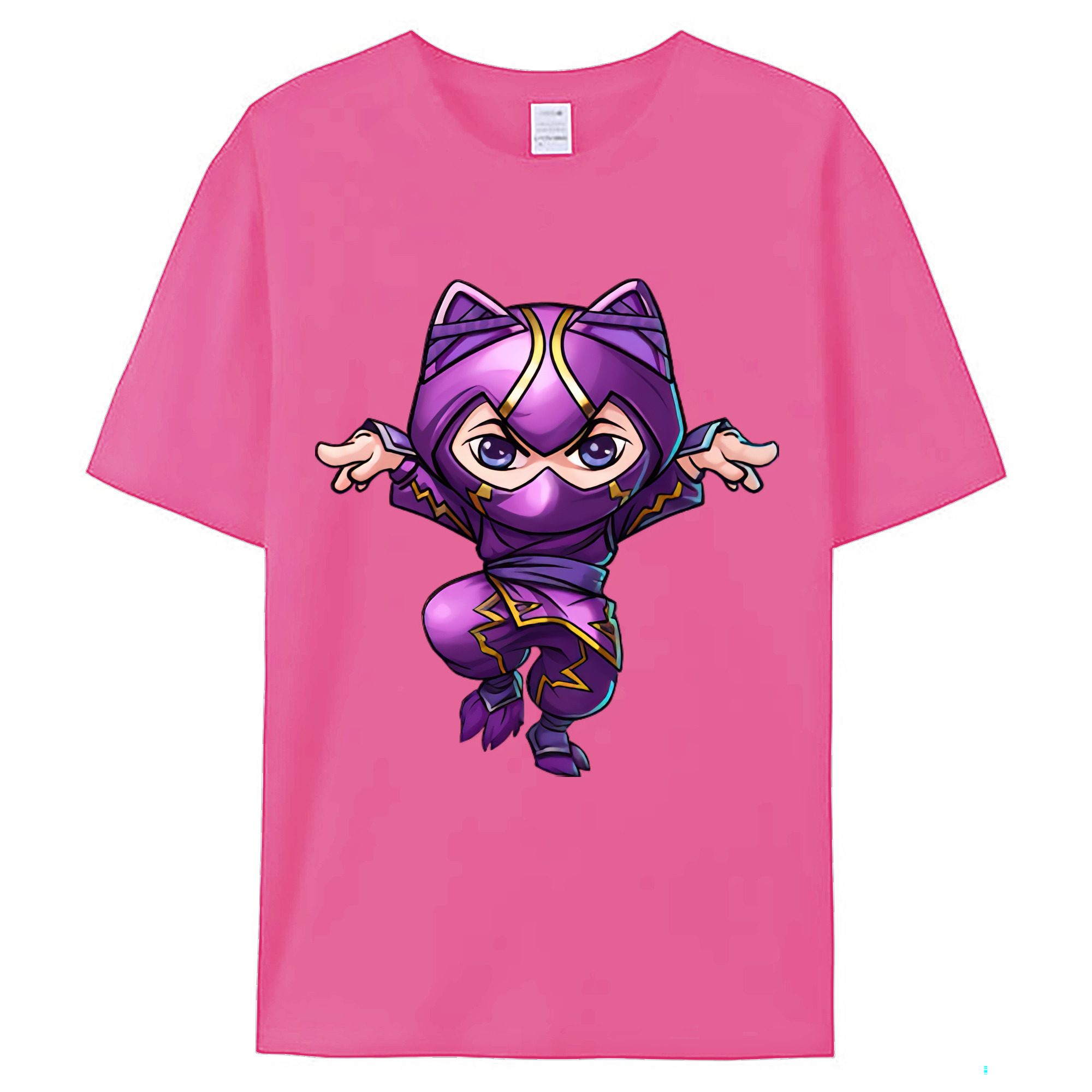 （画像用） リーグ・オブ・レジェンド League of Legends LOL レディースカジュアルプリントTシャツ（綿100％）